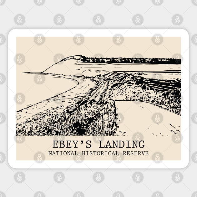 Ebey’s Landing National Historical Reserve Magnet by Lakeric